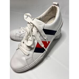 Womens Tommy Hilfiger TWLenzi-R White Classic Sneakers Athletic Shoes Size 9M